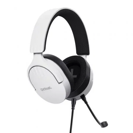 Trust Gaming Auriculares con Micrófono GXT 489 Fayzo Jack 3.5 Blancos